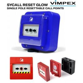 SYW-BS01, Waterproof Conventional Blue Call Point - Surface Mounted