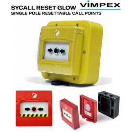 SYW-YS01, Waterproof Conventional Yellow Call Point - Surface Mounted