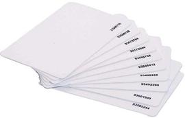 TDSI, 2920-3002 White 1K MIFARE (S50) Classic Card Printed with TDSi Logo and ID Number