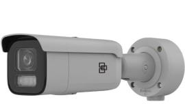 TVFC-M01-0403-BUL-G, TruVision 4MP, Full colour IP Varifocal Bullet Camera, 60m white light, 2.8-12mm motorized lens, grey
