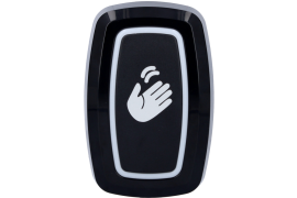 TX26-TTHS-B, 1-channel radio touchless transmitter, black