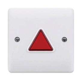 UDTALBM, Beacon Accessible Toilet Alarm Light & Buzzer Module White