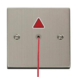 UDTAPCMSS, Beacon Accessible Toilet Alarm Pull Cord Module Stainless Steel