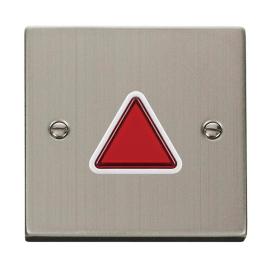 UDTAPLBMSS, Beacon Accessible Toilet Alarm Power Light & Buzzer Stainless Steel