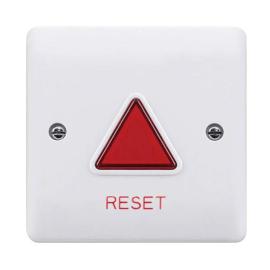 UDTAREM, Beacon Accessible Toilet Alarm Reset Module White