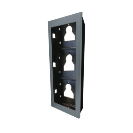 UT9163, FLUSH-MOUNTING FRAME FOR 3 ULTRA MODULES