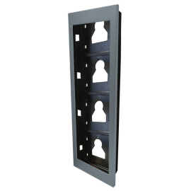 UT9164, FLUSH-MOUNTING FRAME FOR 4 ULTRA MODULES