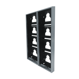 UT9178, WALL HOUSING FOR 8 ULTRA MODULES