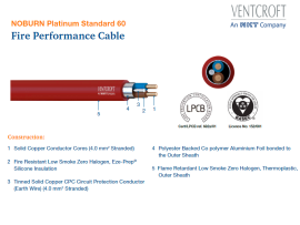 VFP-225EWT, 2.5mm 100m White, 2 Core & CPC Circuit Protection Cable (No Shock Life Safety)