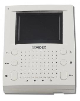 Videx, SL5488, 5000 Series Colour Wall Mount Handsfree Surface Videomonitor for VX2300 Systems (Connection PCB included)- White