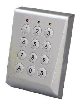 VKP99, Vandal Resistant 99 code surface keypad 12-24V AC or DC (IP67 rated)