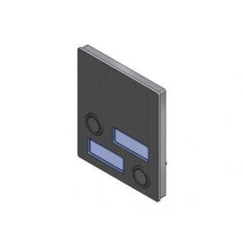 VR4KBM-2NP, VR4K Series Button module (2 buttons with name windows)