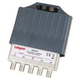 WBOS4F, Broadband 4 Way Compact Outdoor Splitter 5-2400MHz
