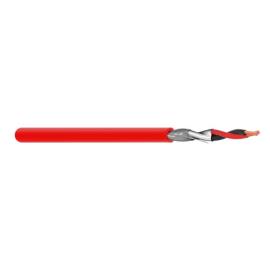 WFA40215, CABLE 2X1,5 WITH SHIELD RED 200M