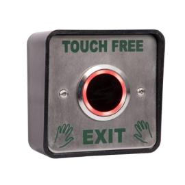 WP-EBNT/TF-1, Weatherproof Touch Free Button, Built in Time Delay