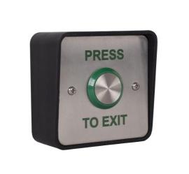 WP-EBSS25/PTE, 25mm IP65 Rated Stainless Steel Exit Button