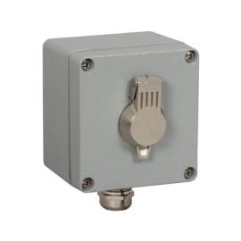 WP-VPKS-1, Durable Latching?(Double?Pole) weatherproof keyswitch housed in a vandal proof box for secure and reliable access control Size 79x74x59 (mm)