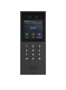 X912 SIP PoE 4-Inch Touchscreen Dual Camera Wall Mount Door Phone