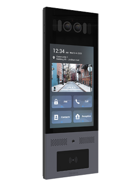 X915 SIP PoE 8-Inch LCD Touchscreen Dual Camera Surface Mount Door Phone