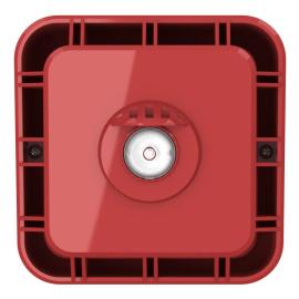 ZETA (MKII-AXTB/R) Addressable Xtratone Sounder Beacon, Red plastic, White flash, Fyreye II Protocol