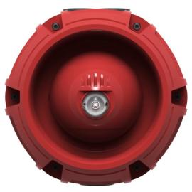 ZETA (ZRAPB/R) Addressable Raptor Sounder Beacon, Red Plastic, White Flash