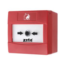 ZETA (ZT-CP4/AD) Zeta Addressable CP4 Call Point, Surface Mount, Red (LPCB Approved)