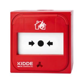 Ziton, NC-MC-0-R, Intelligent conventional recess mount manual call point, 0 ? (red)