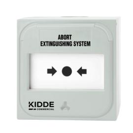 Ziton, NC-MCS99-0-W, Intelligent conventional recess mount manual call point ABORT EXTINGUISHING SYSTEM, 0 ? (white)