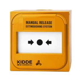 Ziton, NC-MCS99-0-Y, Intelligent conventional recess mount manual call point MANUAL RELEASE EXTINGUISHING SYSTEM, 0 ? (yellow)